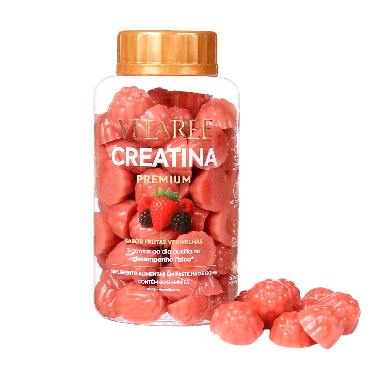 Creatina Monohidratada - Frutas Vermelhas