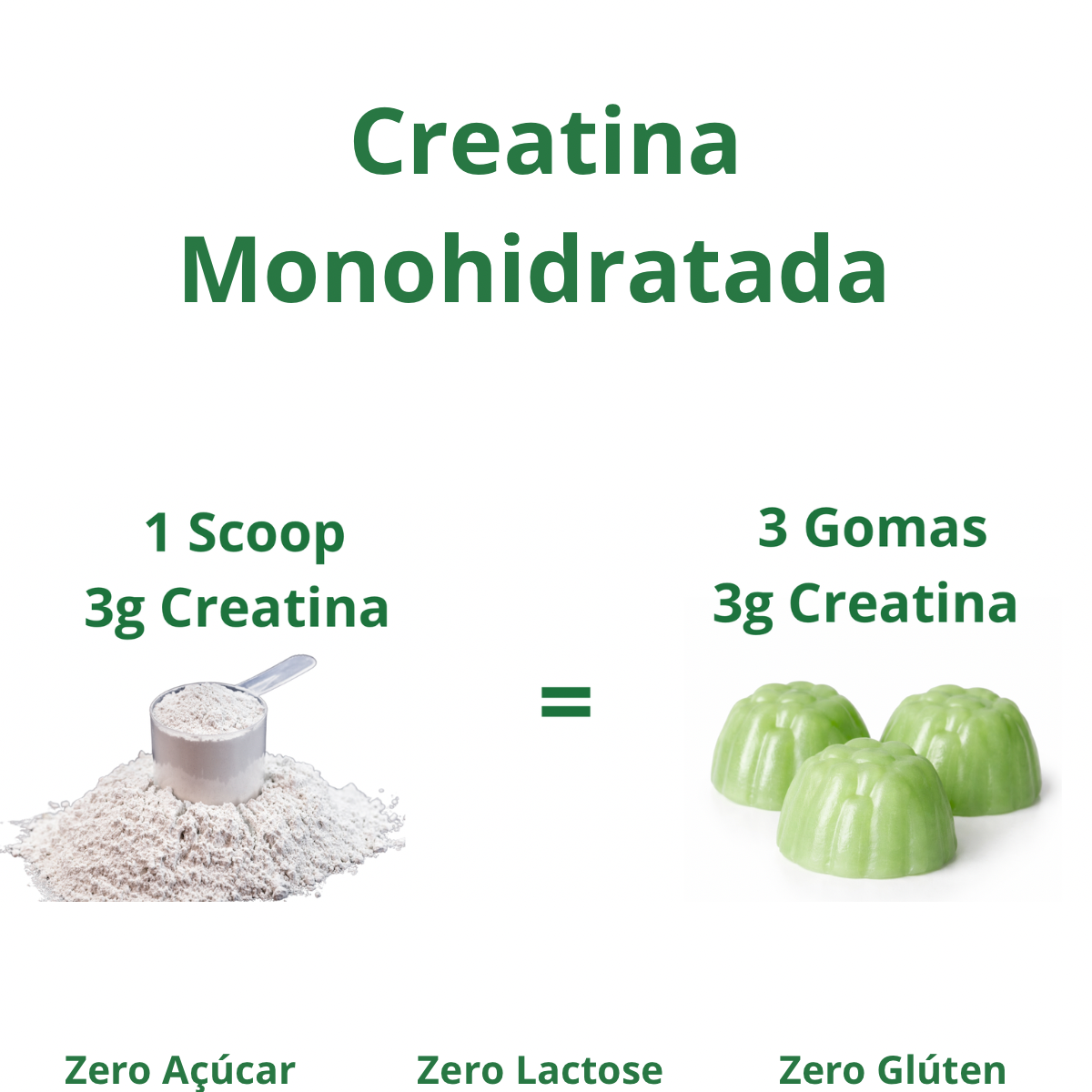 Creatina Monohidratada - Frutas Vermelhas