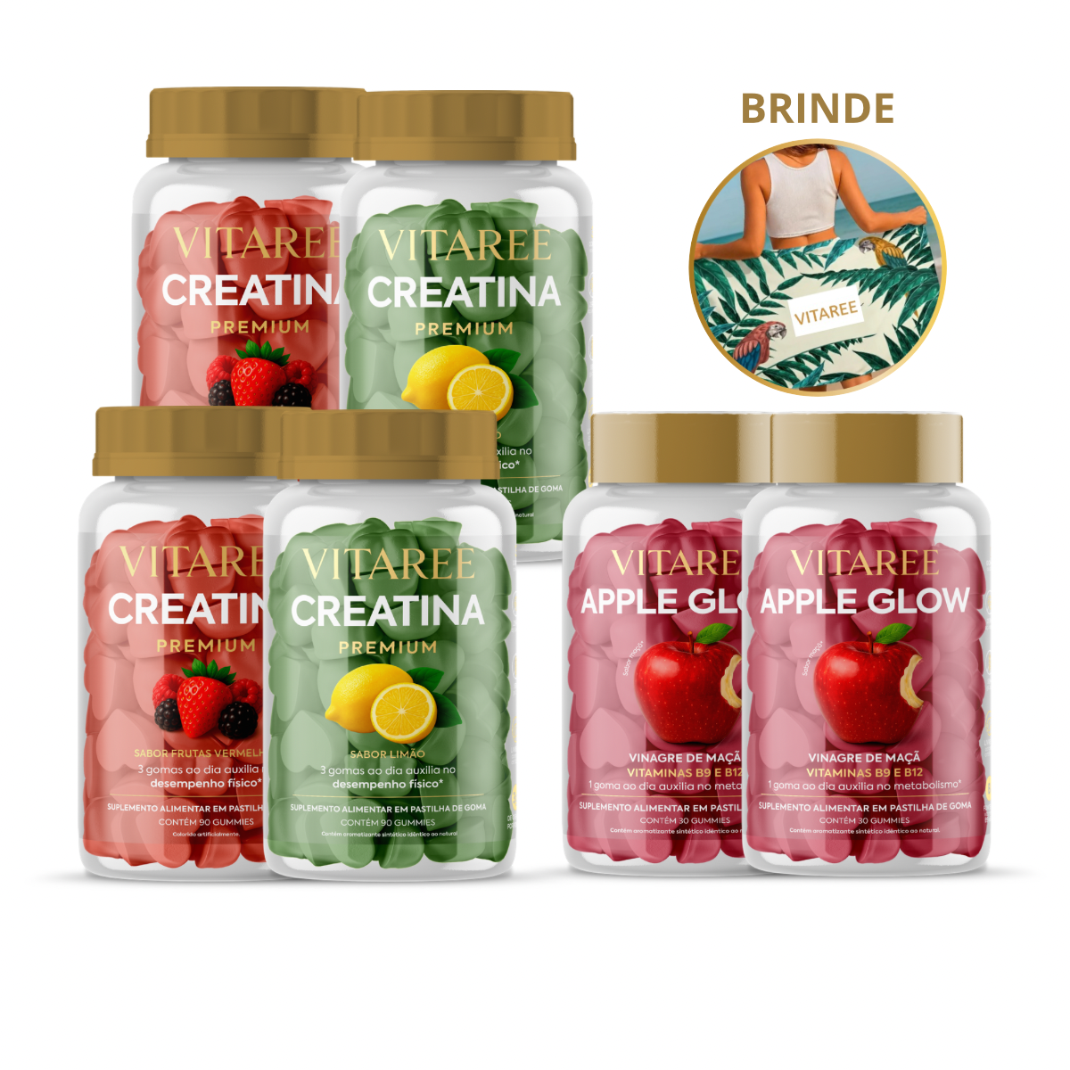 Combo Energia Vitaree – 2 Meses de Resultados + Canga (30% OFF)