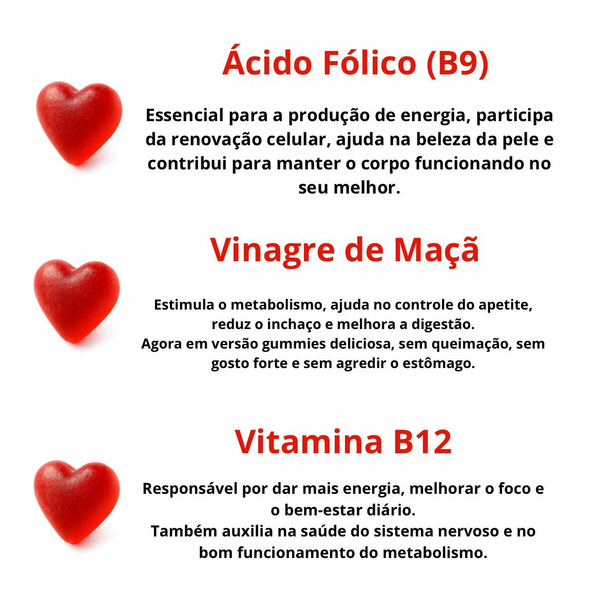 APPLE GLOW - Vinagre de Maçã em Gummies