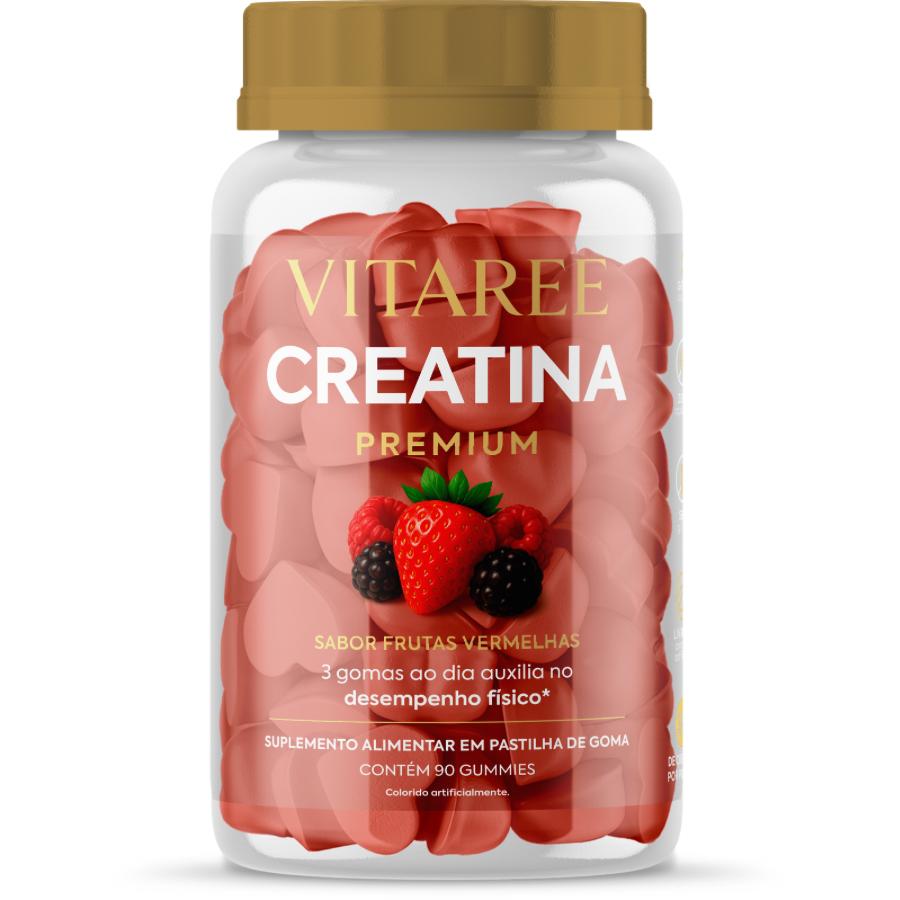 Vitaree Creatina Premium - Sabor Frutas Vermelhas
