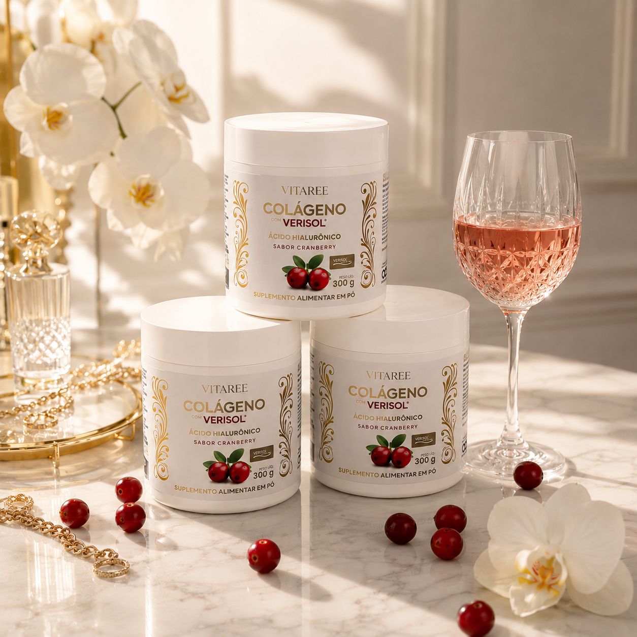 Vitaree Colágeno Verisol® — Seu Ritual Diário de Beleza e Juventude
