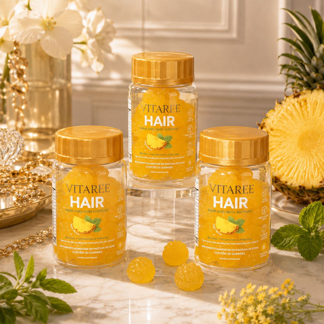 Vitaree Hair Glow — Pare a Queda, Recupere seu Cabelo & Autoestima