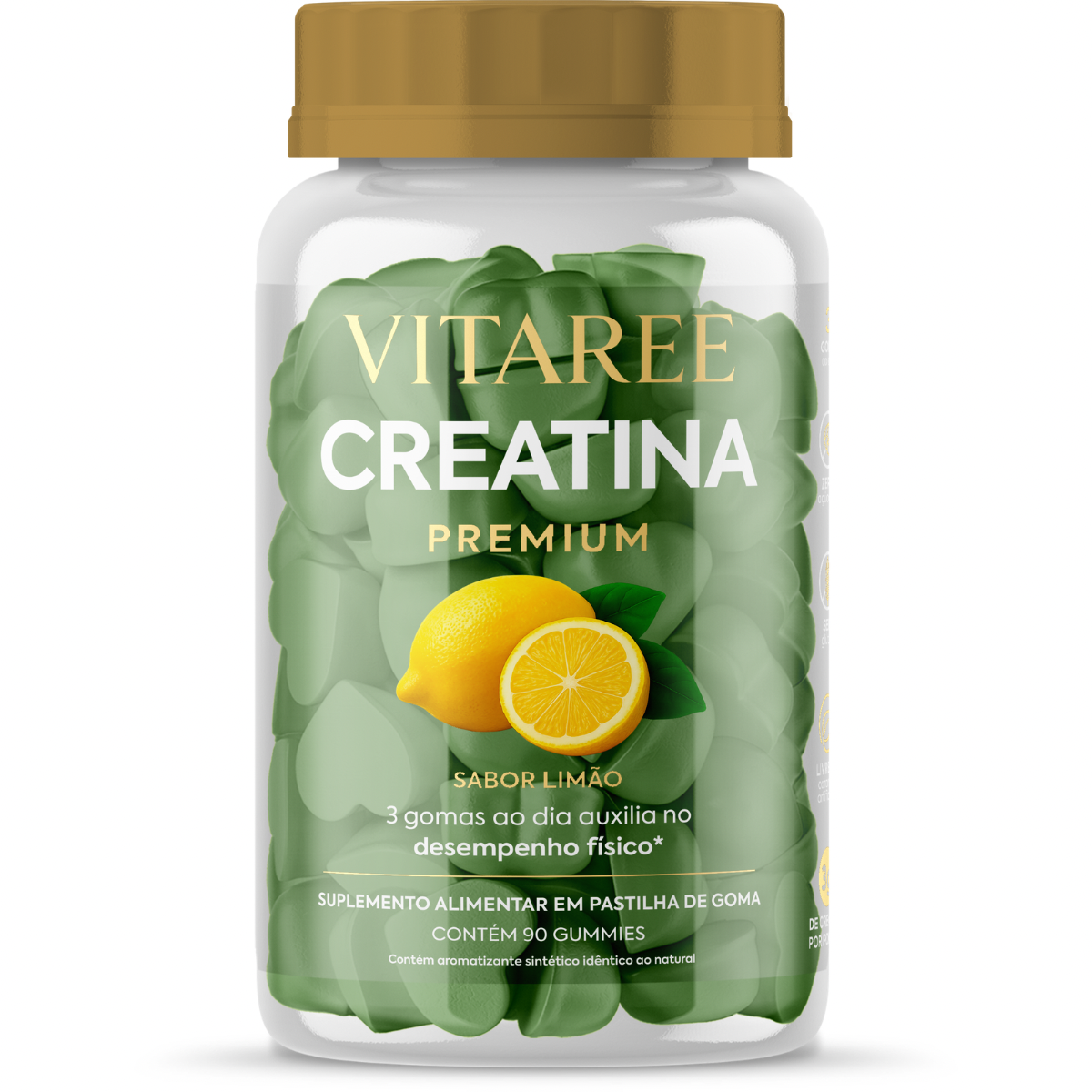 Vitaree Creatina Premium - Sabor LIMÃO