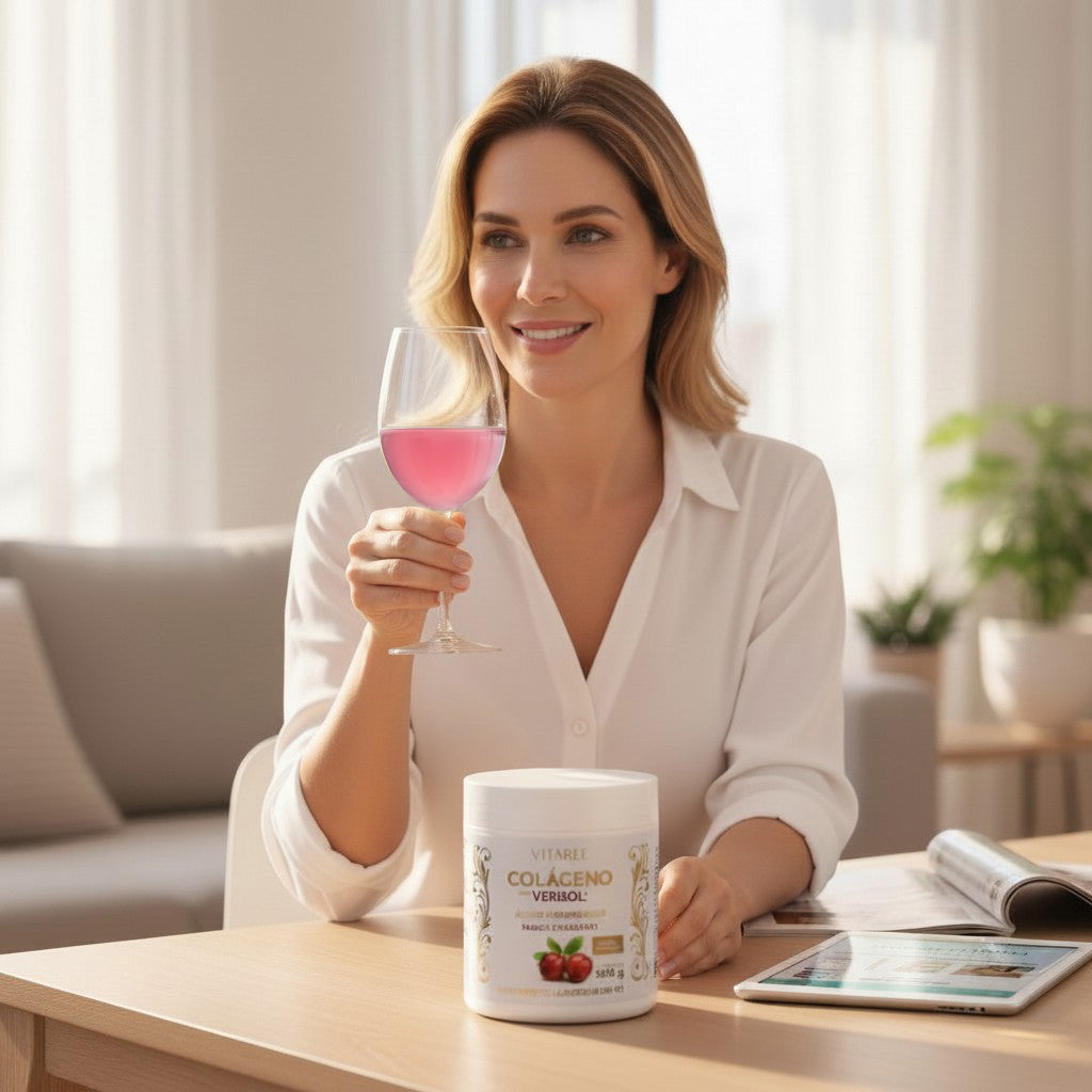 Colágeno com Peptídeos de VERISOL® + Ácido Hialurônico