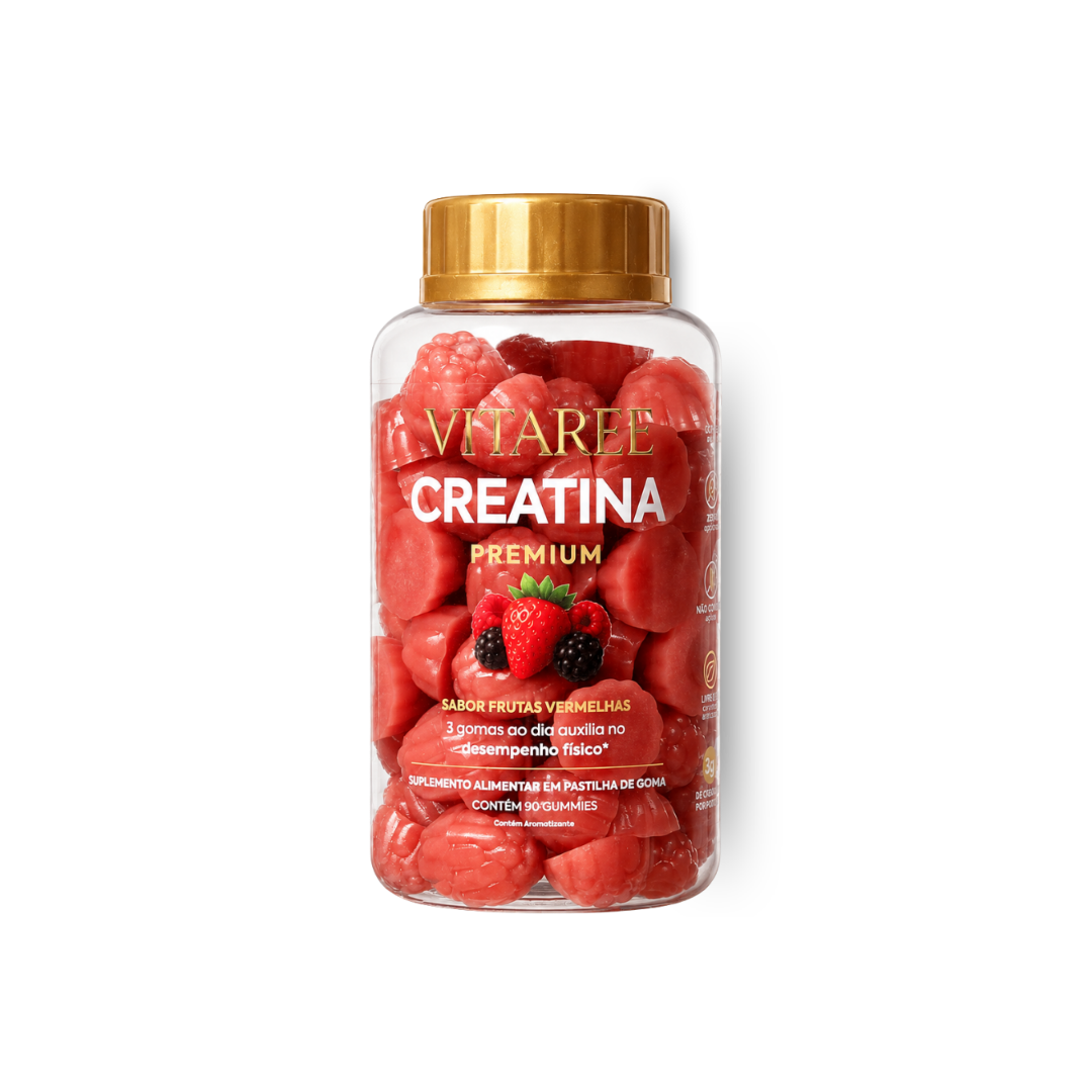 Vitaree Creatina Premium · Frutas Vermelhas