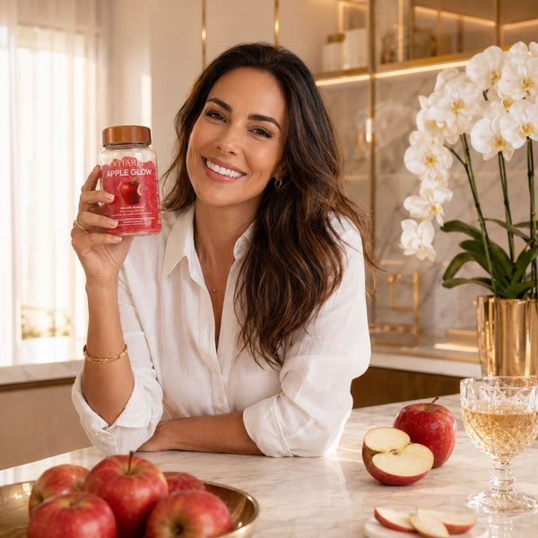 Vitaree Apple Glow — Leveza, Detox & Vitalidade · Vinagre de Maçã em Gummies