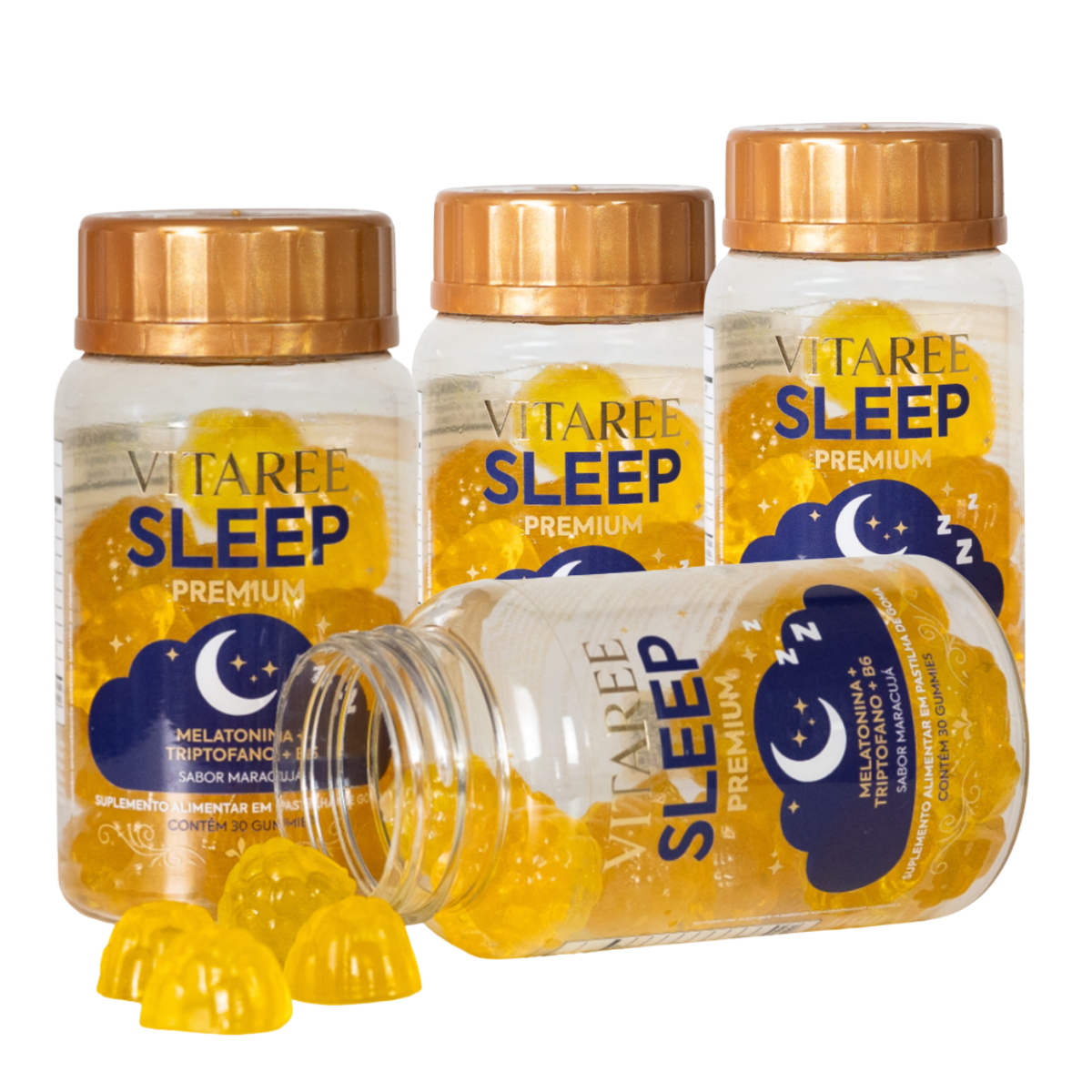 4 Vitaree Sleep - Melatonina+Triptofano+B6