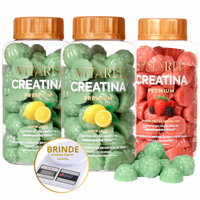 KIT CREATINA 90 DIAS – 2x LIMÃO + 1 FRUTAS VERMELHAS
🎁BRINDE