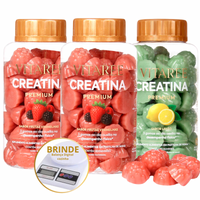 KIT CREATINA 90 DIAS – 2x FRUTAS VERMELHAS + 1 LIMÃO
🎁BRINDE