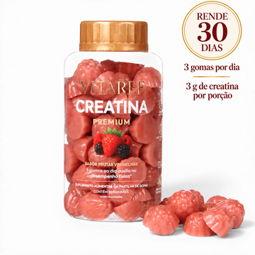 Vitaree Creatina Premium · Frutas Vermelhas