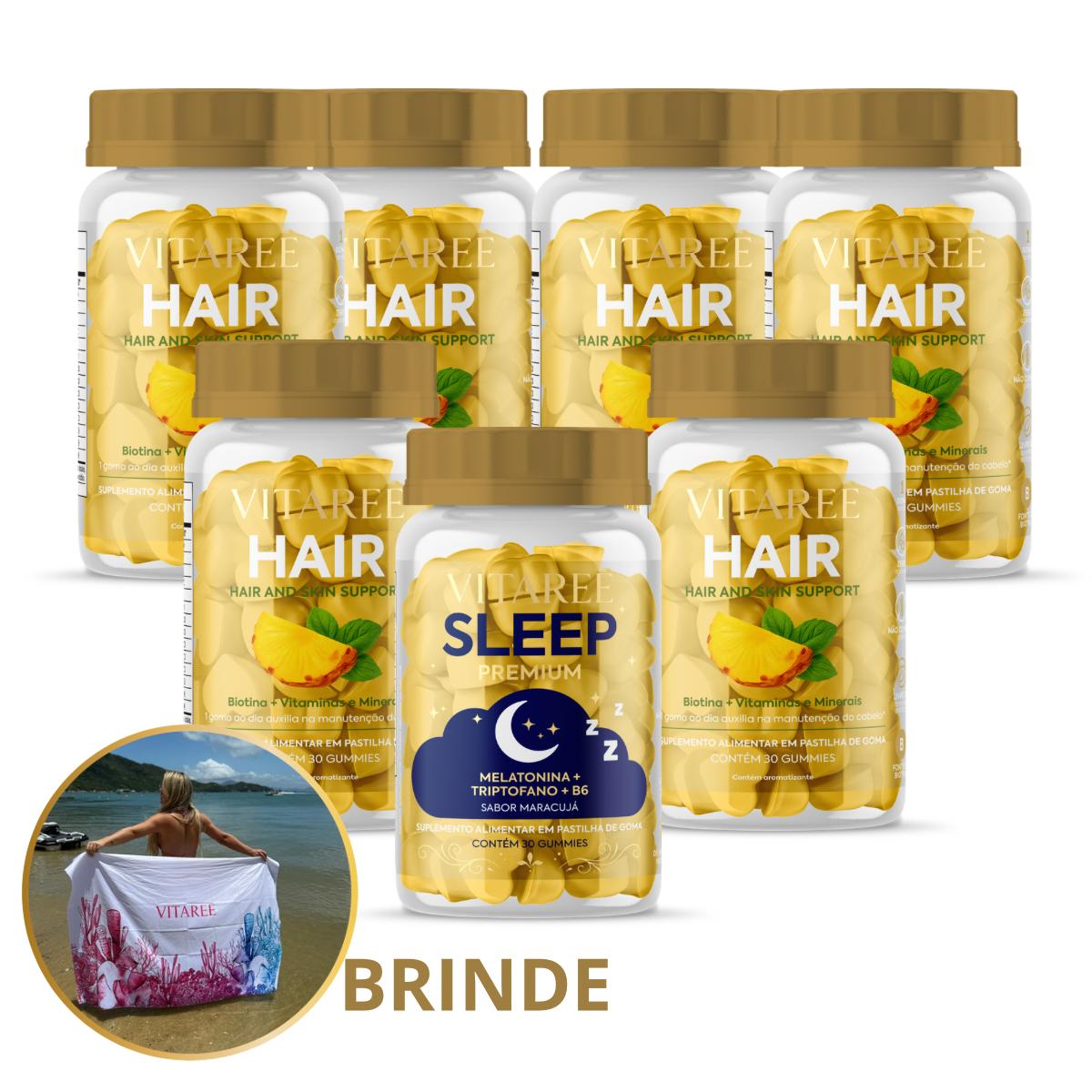 Combo Hair 6 meses - Tratamento Completo