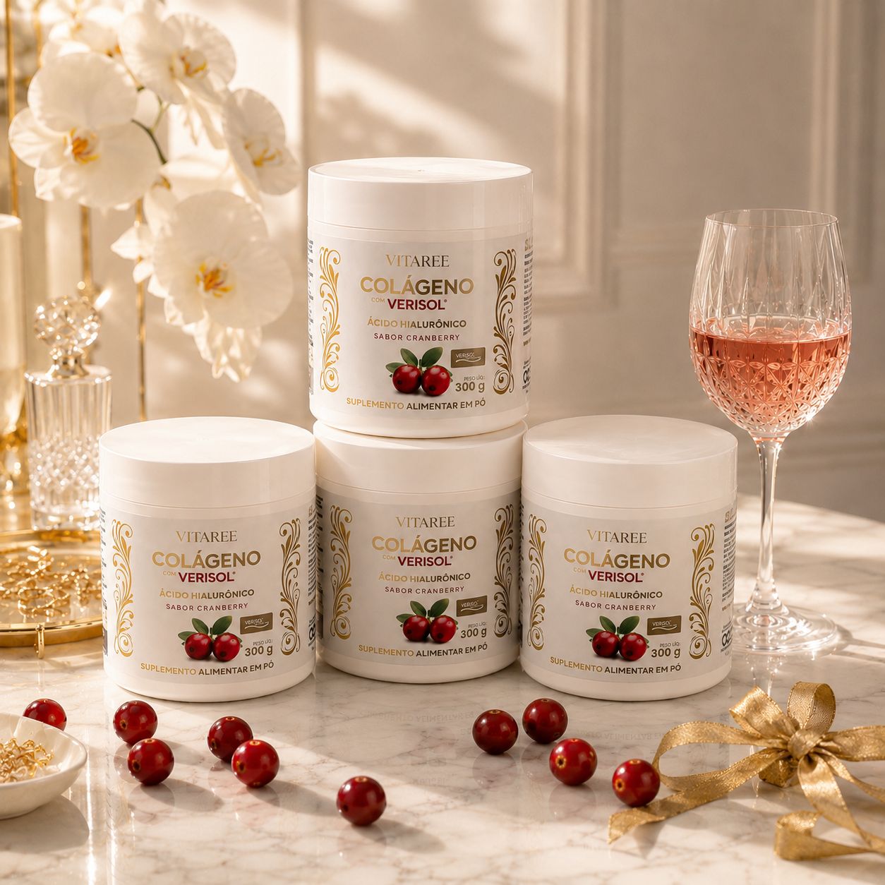 Vitaree Colágeno Verisol® — Seu Ritual Diário de Beleza e Juventude