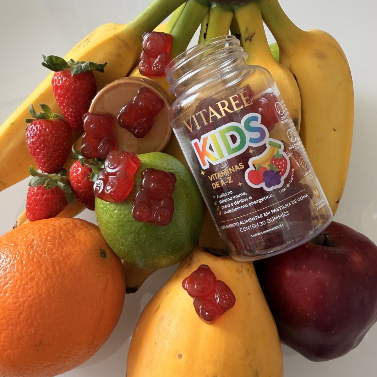 Multivitaminico Vitaree Kids – Vitaminas de A-Z em Gummies